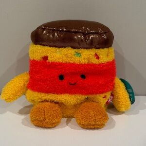 Bum Bumz Jason Jar of Nacho Cheese 8” NWT funday squad